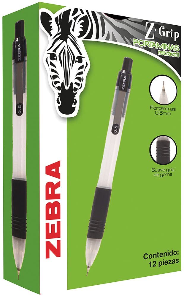 Bolígrafo roller diseño de piel de animales Zebra Z-Grip 5 unidades 